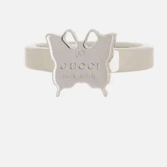 Gucci butterfly sterling silver 925 ring authentic. NWT. Comes in gucci gift box - Picture 2 of 6